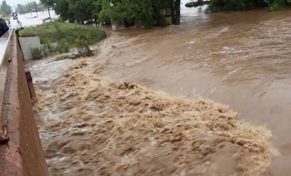 Boulder floods: Footage of the big flooding in Boulder, Colorado (VIDEO).