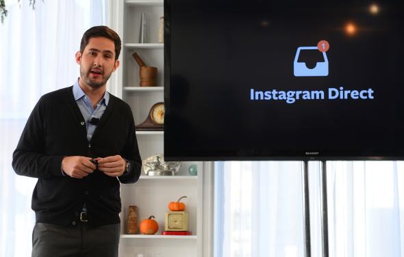Kevin Systrom launches Instagram Direct