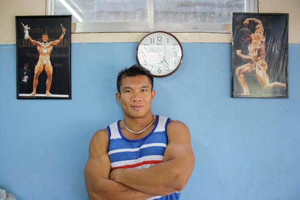 Myanmar's medal hopes hang on the controversial and somewhat brash Aung Swe Naing.