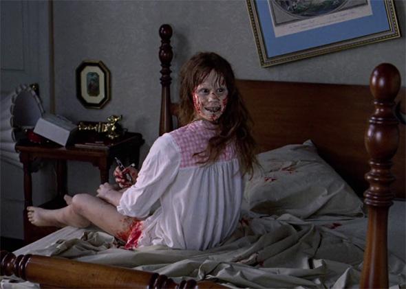 Linda Blair in The Exorcist, 1973.