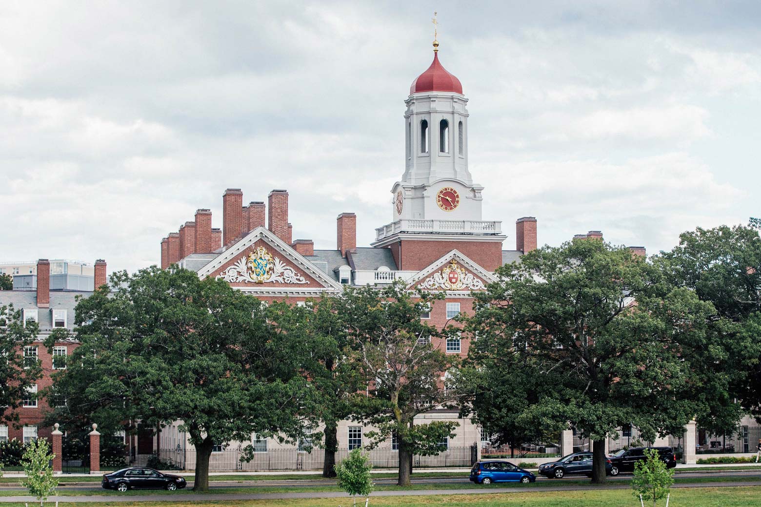 A Harvard University building in Cambridge, Massachusetts on Aug. 30.