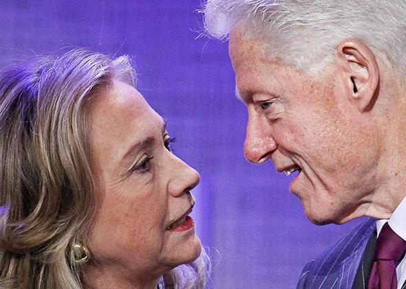 Hillary and Bill Clinton