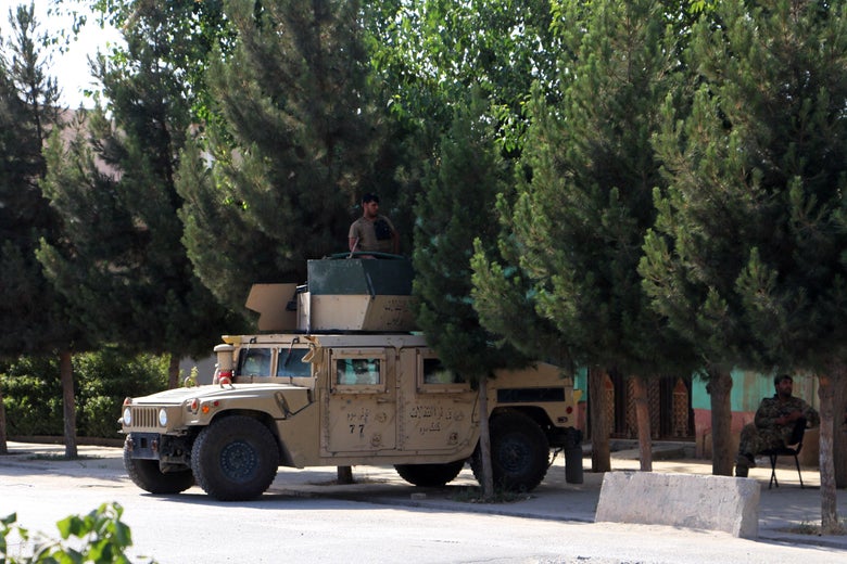 More Than 1,000 Afghan Forces Flee to Tajikistan as Taliban Continues to Gain Gr..