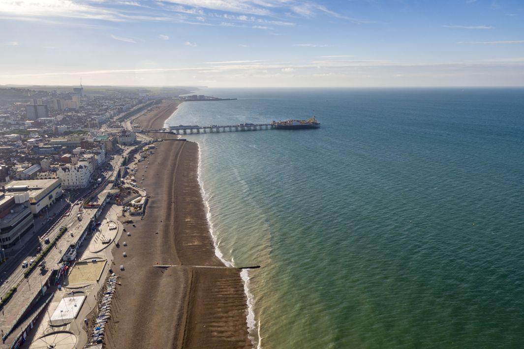 British Airways i360 Drone image 3 View East Credit Visual Air