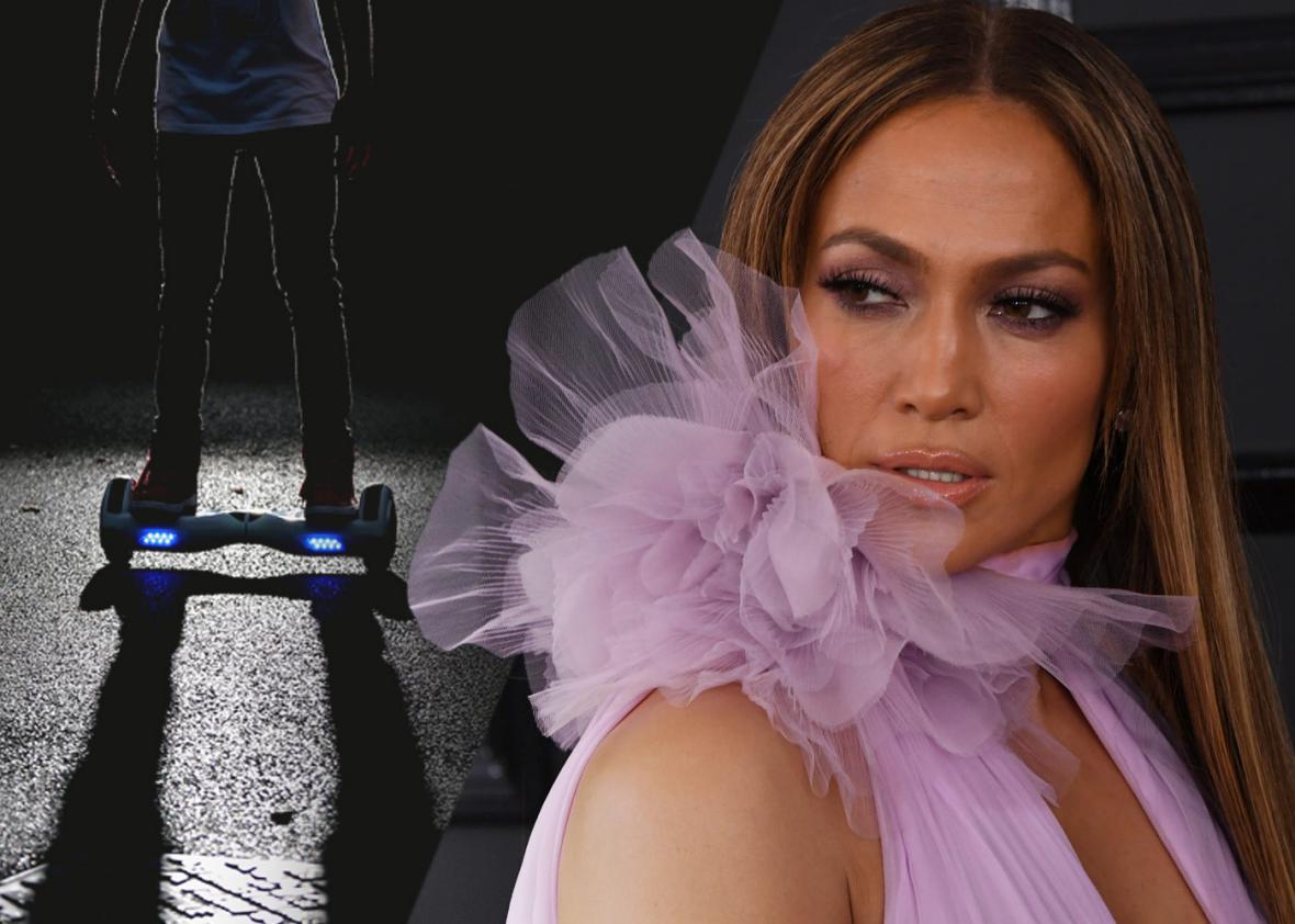 A hoverboard company is suing Jennifer Lopez and it has a decent