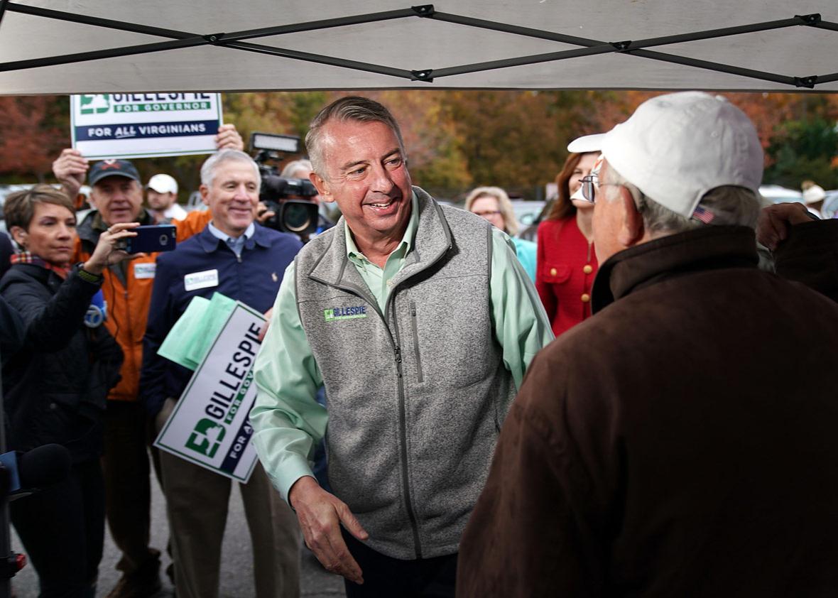 Republican candidate for Virginia governor Ed Gillespie