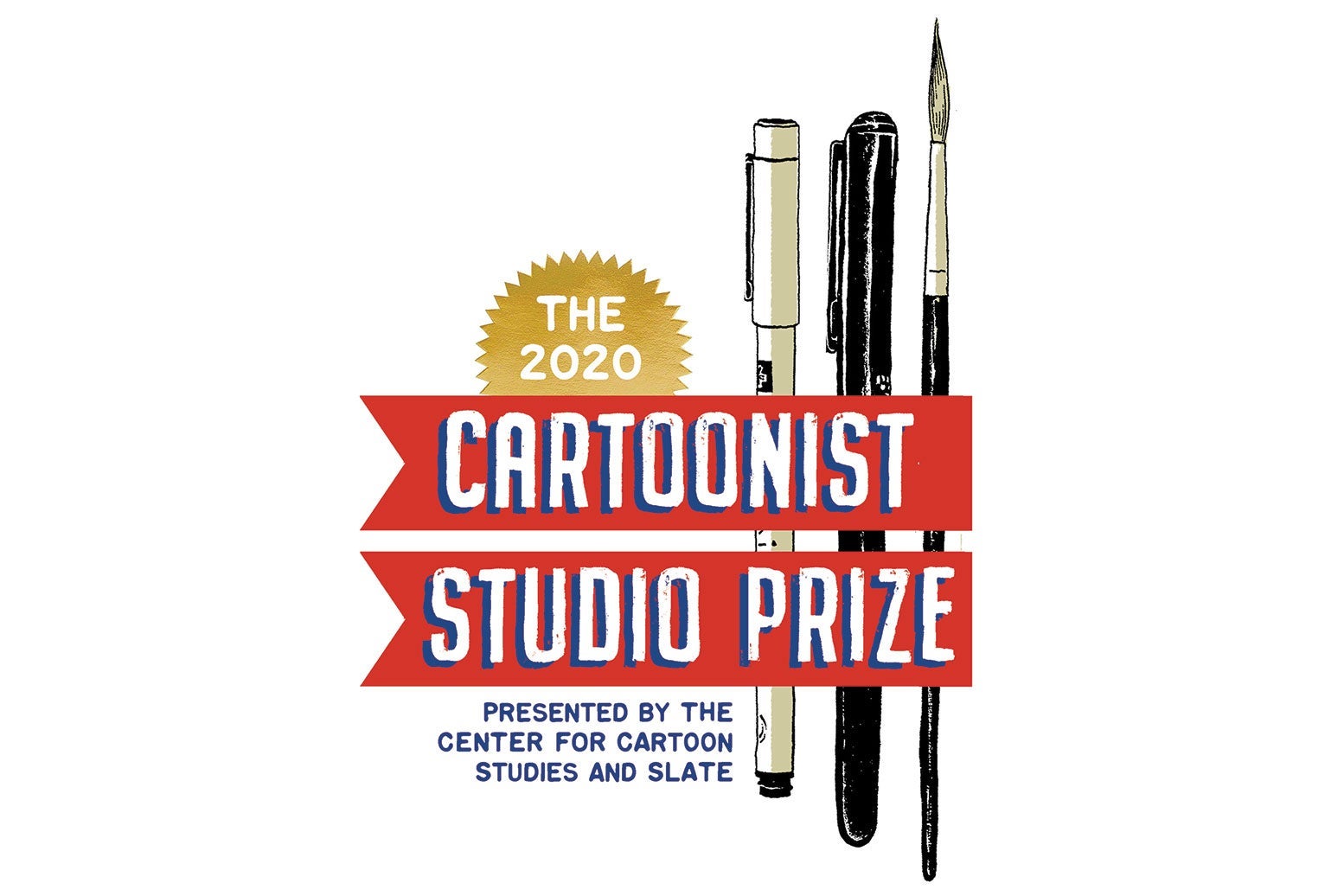 The logo of the Cartoonist Studio Prize.