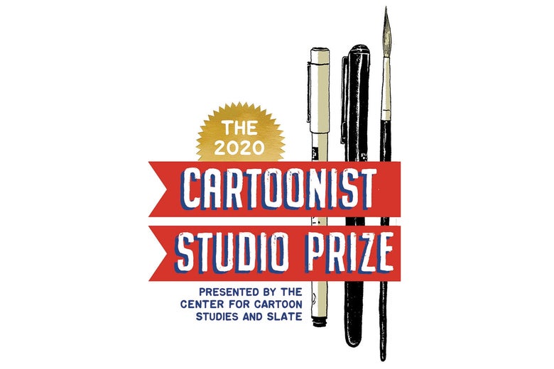 The logo of the Cartoonist Studio Prize.