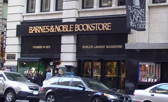 Barnes & Noble flagship on 18th and Fifth in Manhattan