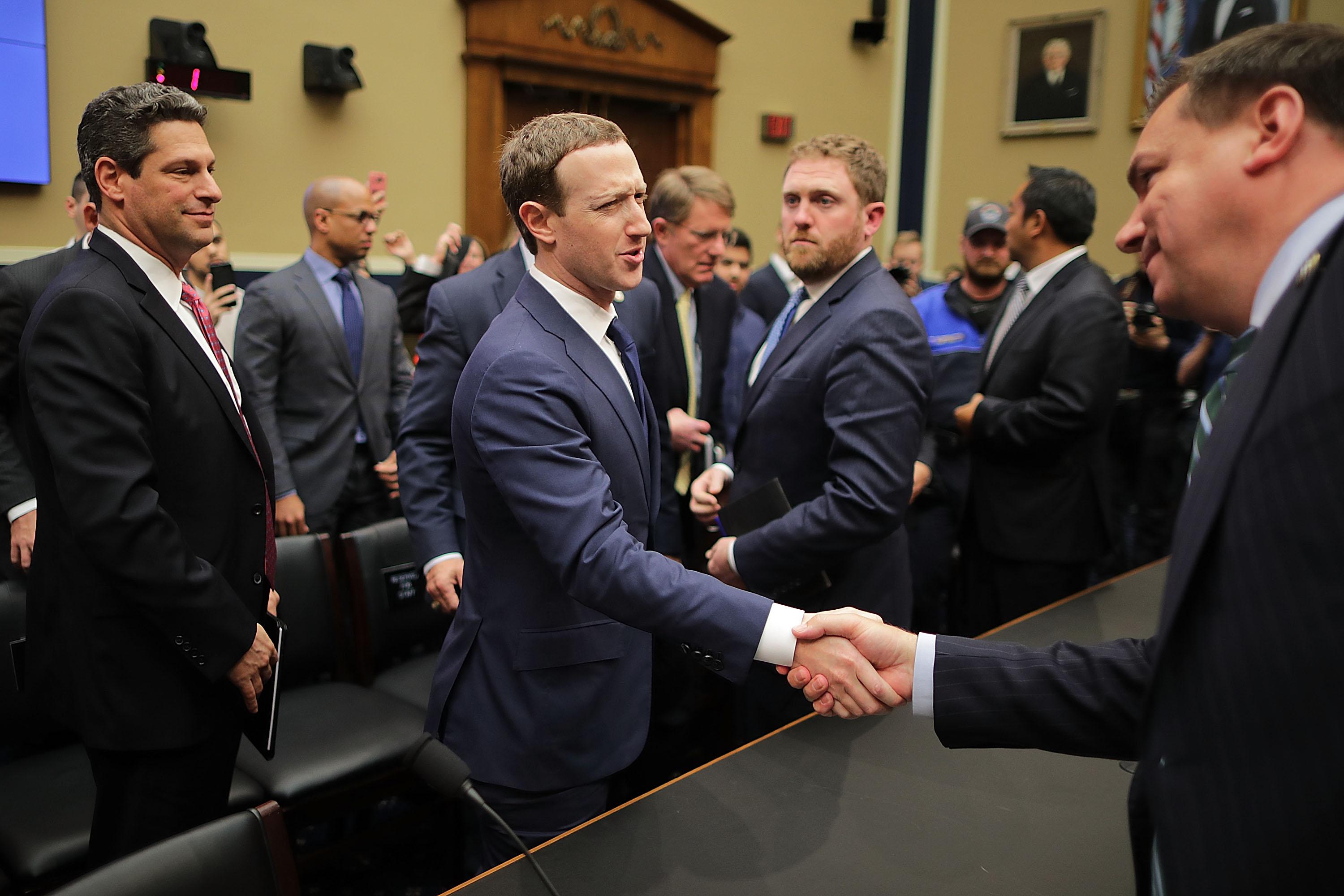 Facebook offered more information in a follow up to Mark Zuckerberg's testimony before the House. 