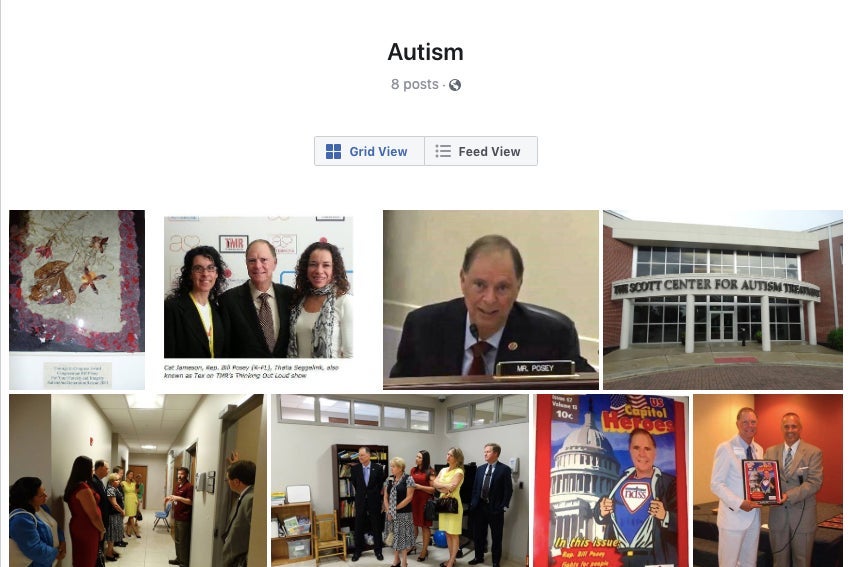 Autism Facebook album