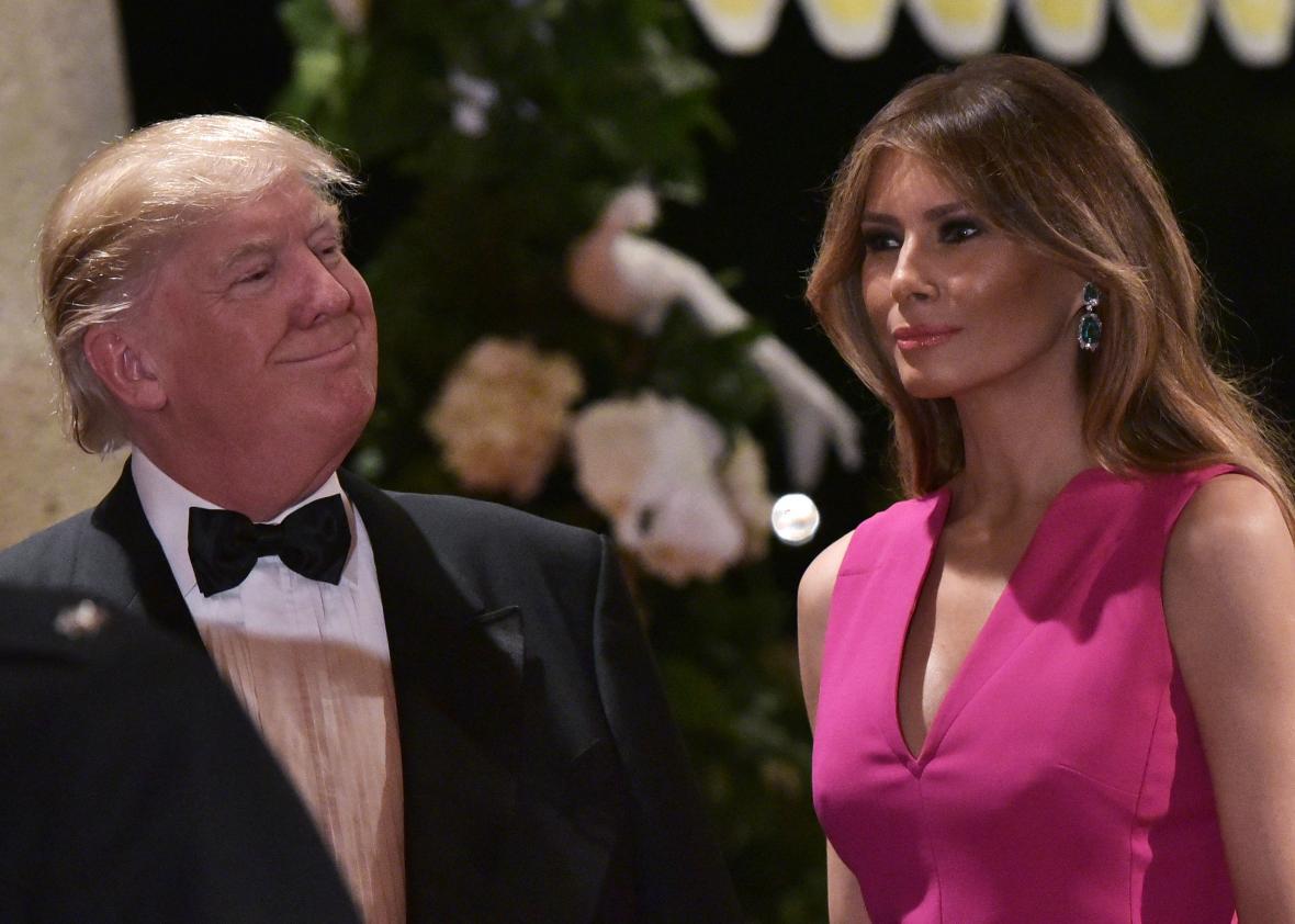 Donald and Melania Trump reportedly sleep in separate bedrooms