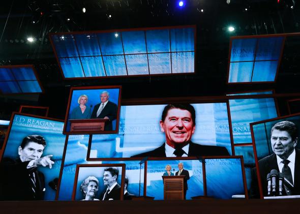 Ronald Reagan montage