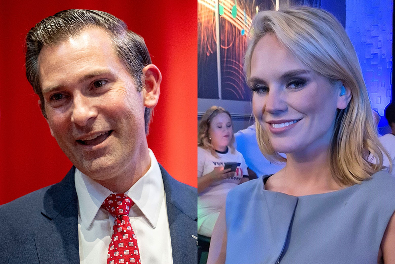 Matt Van Epps and Aftyn Behn appear in side-by-side photos.