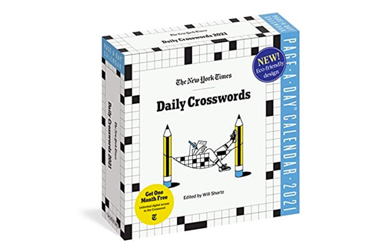 The New York Times Daily Crosswords Page-a-Day Calendar for 2021