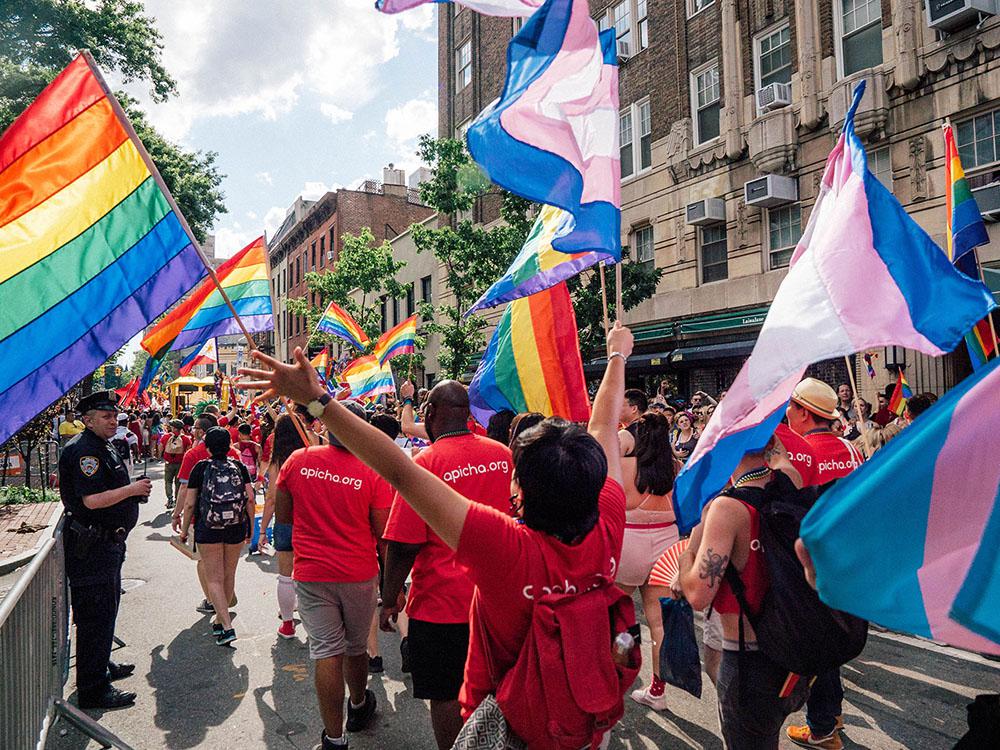 Photos from NYC Pride march 2017.