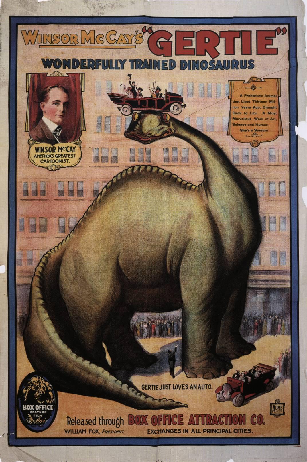 Poster for Gertie the Dinosaur