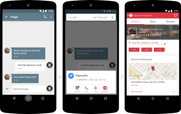 Google Now on Tap