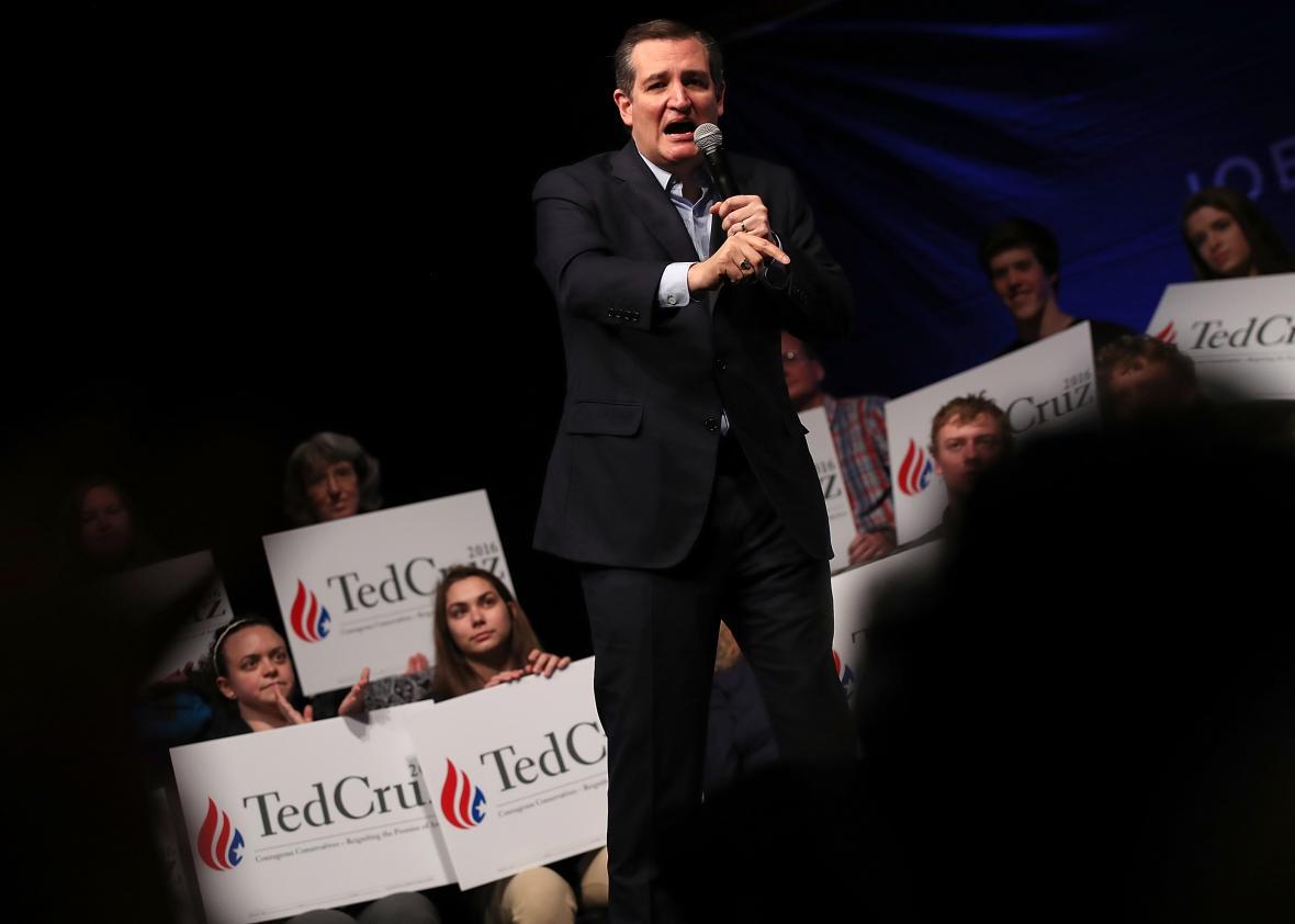 Ted Cruz Once Again Beats Donald Trump In Weekend Delegate Fight.