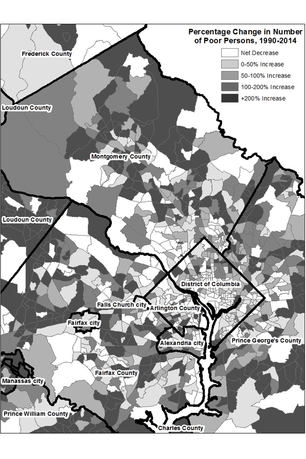 1990 Census; American Community Survey, 2010-14.
