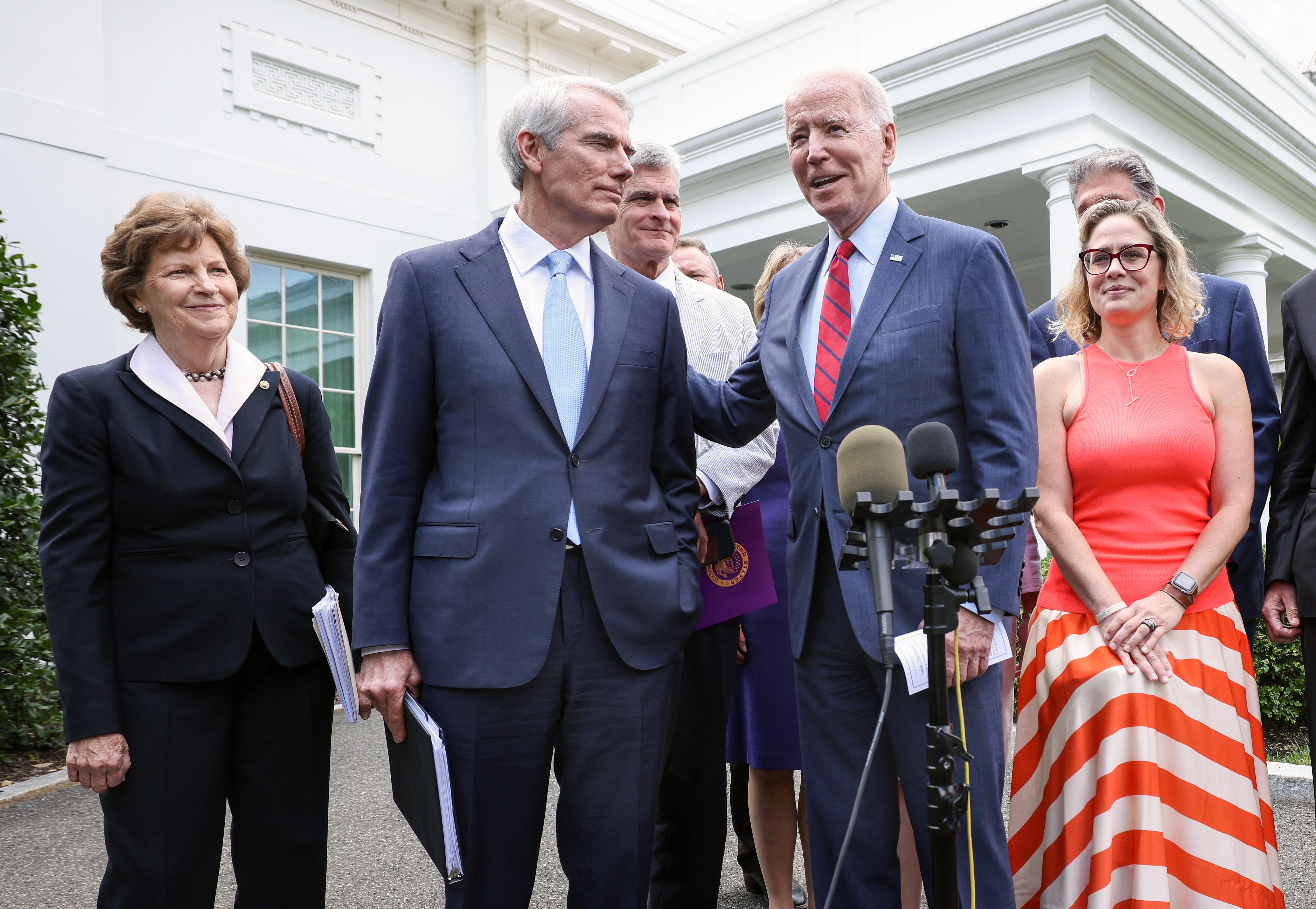 Bipartisan Infrastructure Deal Looks To Be Back On Track After Biden ...