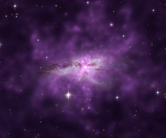 Colossal Hot Cloud Envelopes Colliding Galaxies