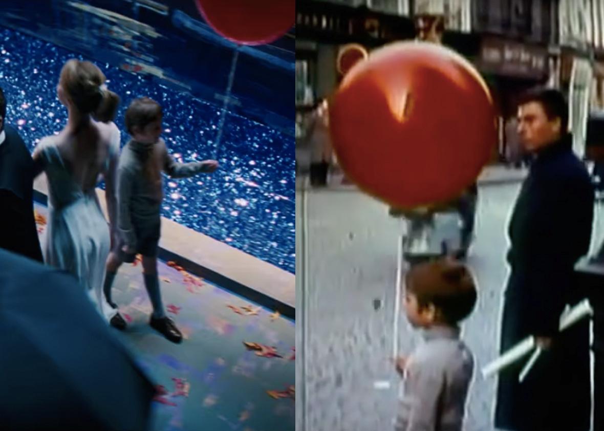 Left: La La Land. Right: The Red Balloon.
