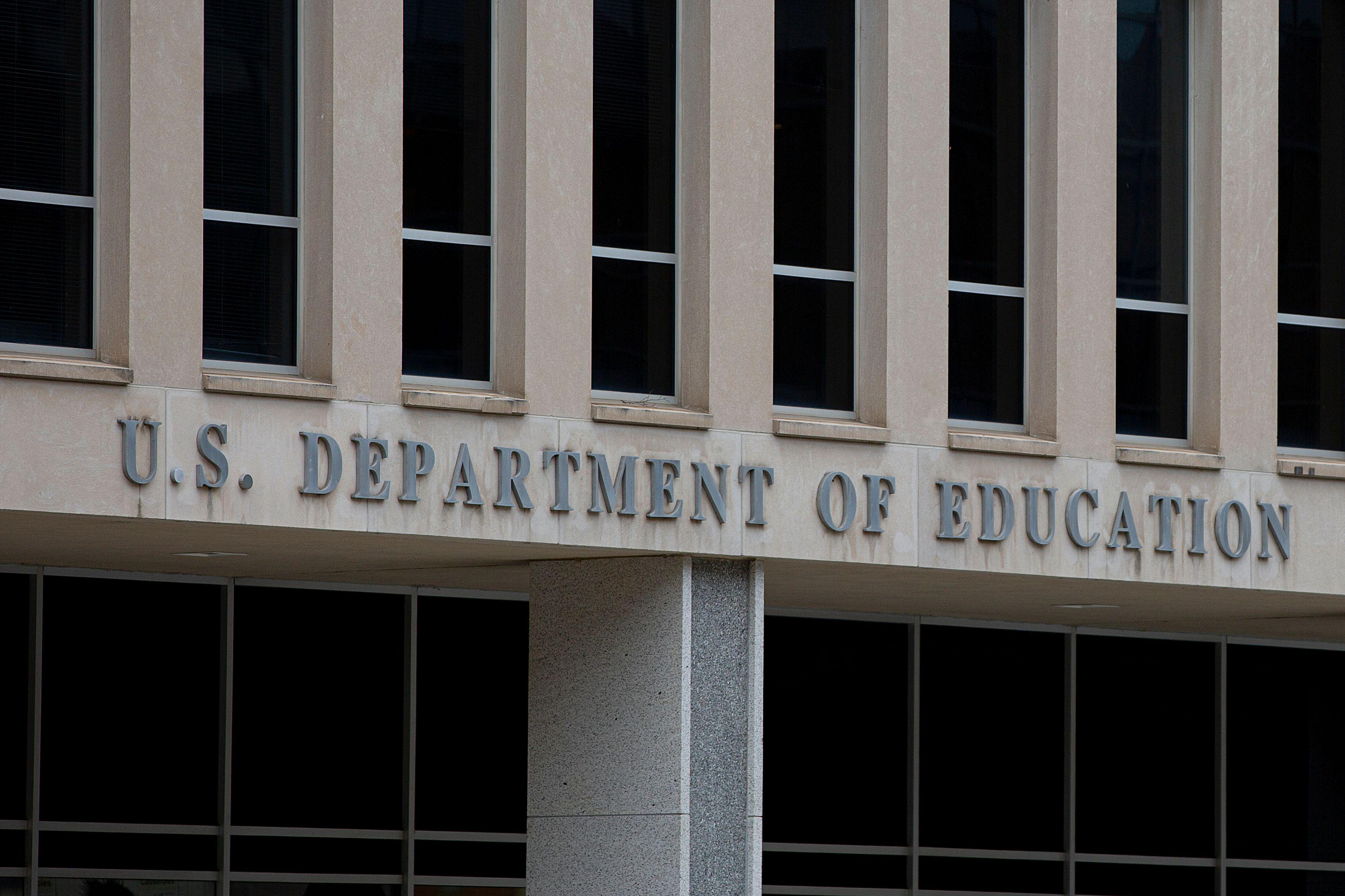 The US Department of Education building building is seen in Washington, DC, on July 22, 2019. (Photo by Alastair Pike / AFP)        (Photo credit should read ALASTAIR PIKE/AFP via Getty Images)