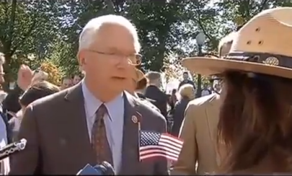 Randy Ranger Randy Neugebauer-Park Ranger video: Flag-wearing GOP congressman ...