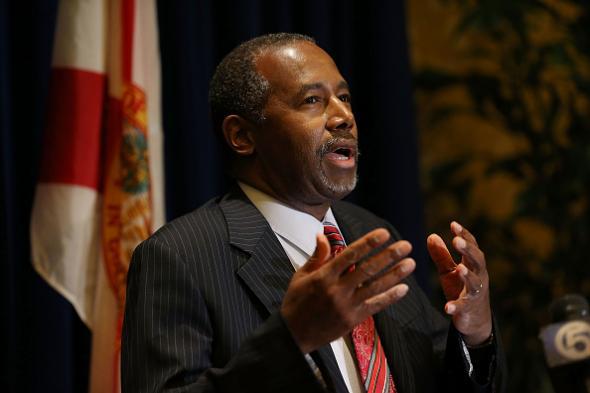 Ben Carson talking