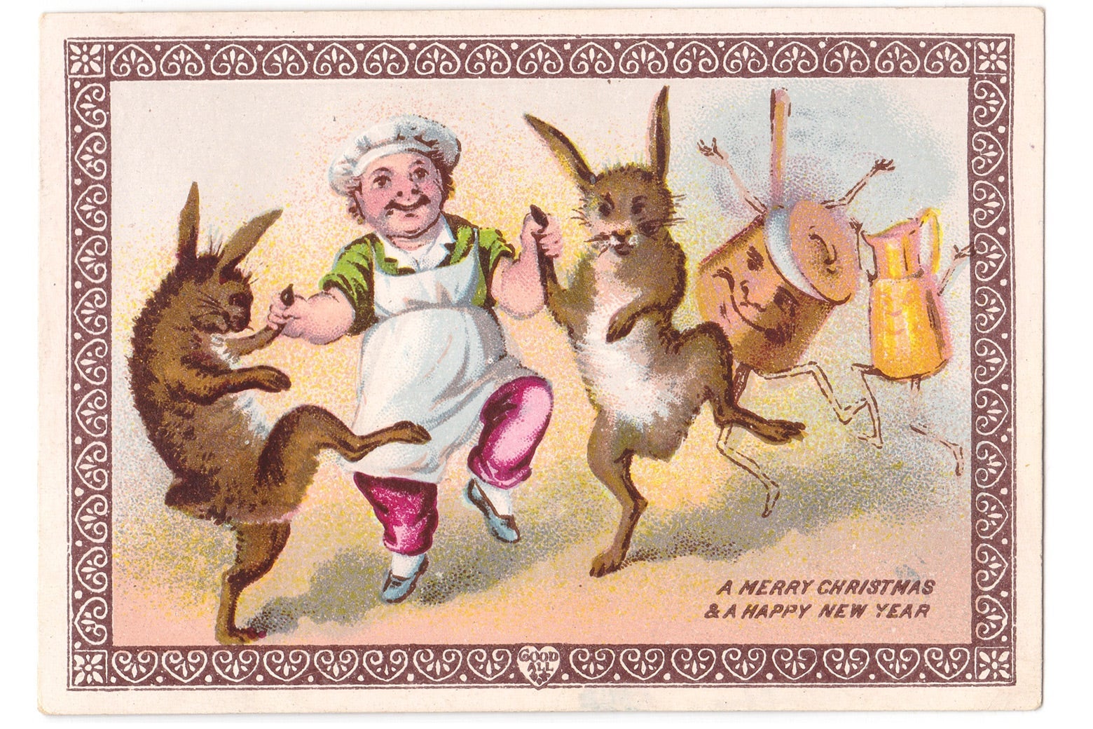 weird vintage christmas cards