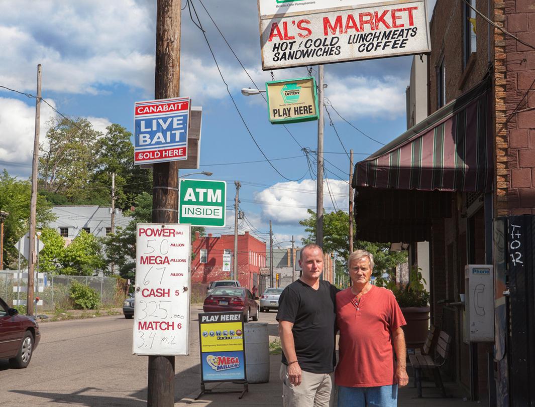 Third and Fourth Generation Braddock Residents, Al and Albert. Father and son work together at this Pennsylvania shop that opens daily at 4 am to serve workers in nearby steel mills. Al is the second owner of the store and has run it for 34 years. His son, Albert III started helping out while in high school and continues to help out when finished with his own work. They sold three winning jackpot tickets in consecutive months. A $1 million winner in September, 2013 followed by a $325,000 winner in October and another $1 million winner in November. Their total bonus commission for the three was $10,500.