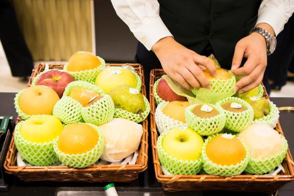japanese fruit platter