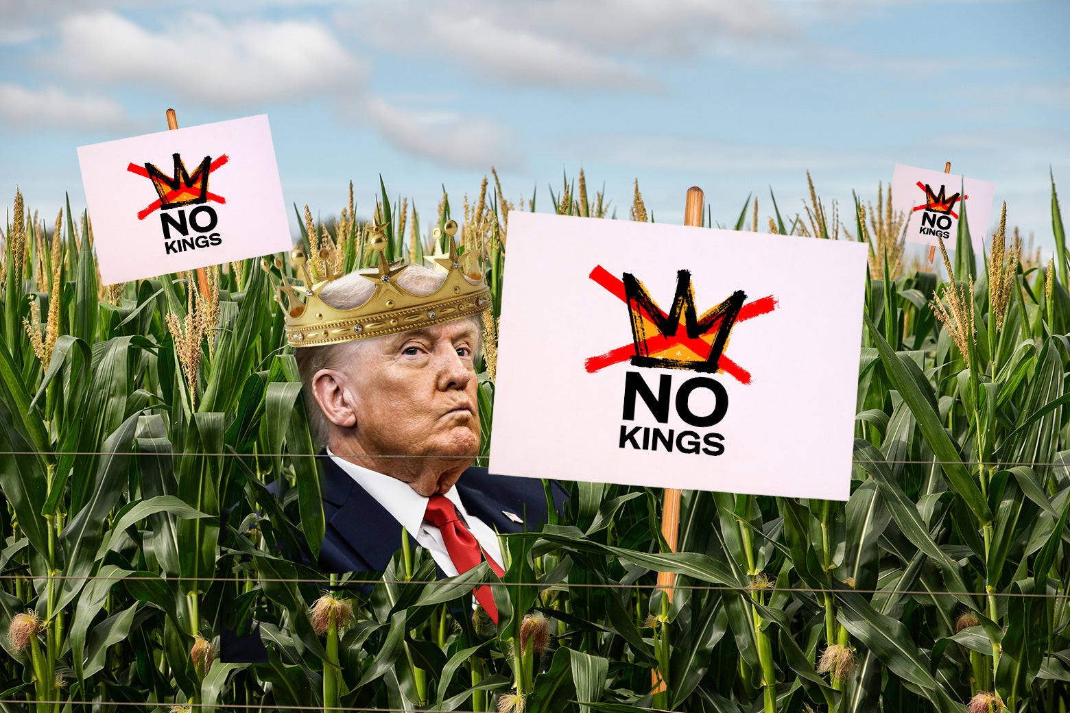 Do "No Kings" Protests Work in Places Where Trump Is Indeed King?