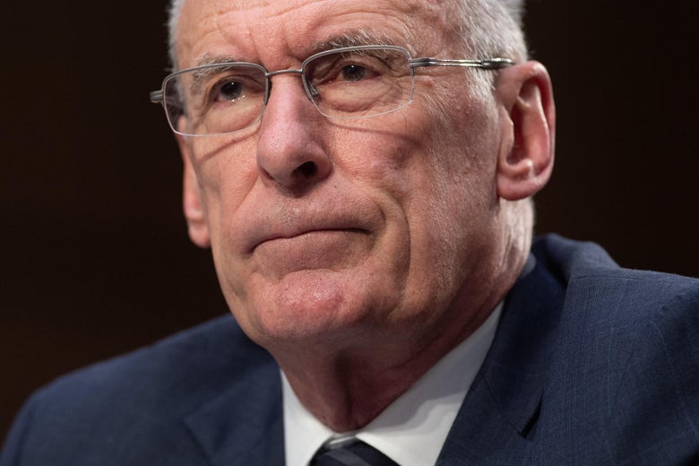 Dan Coats, director of National Intelligence, testifies at a Senate Select Committee on Intelligence hearing on Capitol Hill in Washington, D.C. on January 29, 2019.