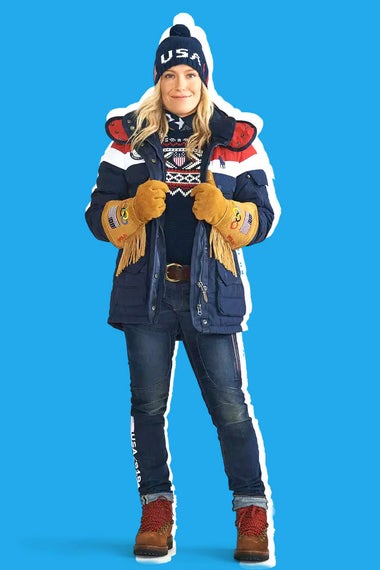 USA Olympic Team outfit for 2018.