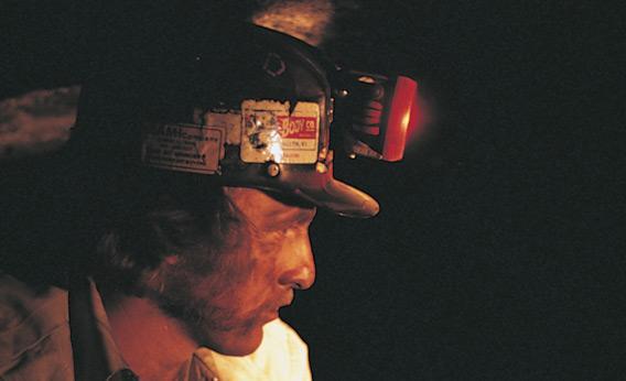 A coal miner.