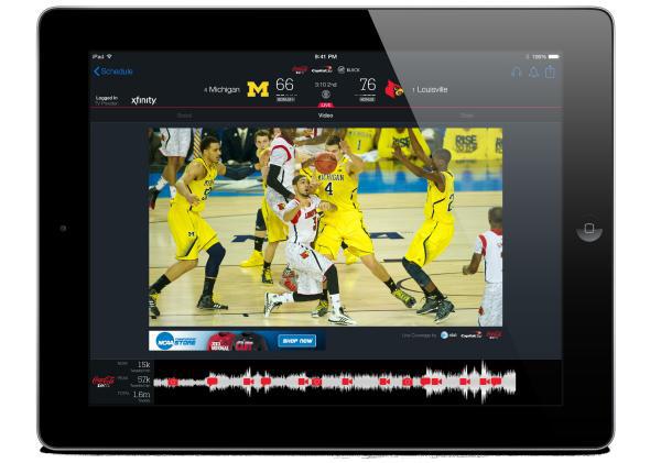 NCAA March Madness Live mobile app