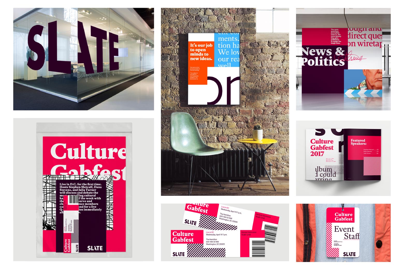 Potential office and event design proposals from Gretel.