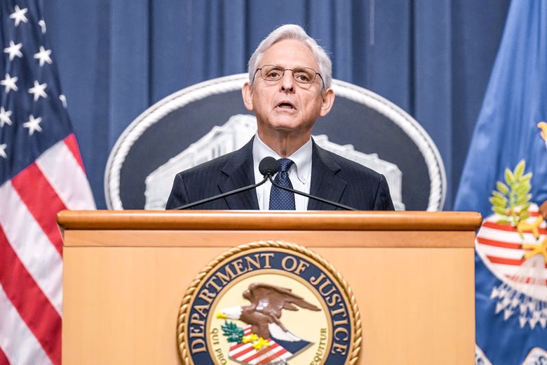U.S. Attorney Merrick Garland addressed the FBI's recent search of former President Donald Trump's Mar-a-Lago residence.