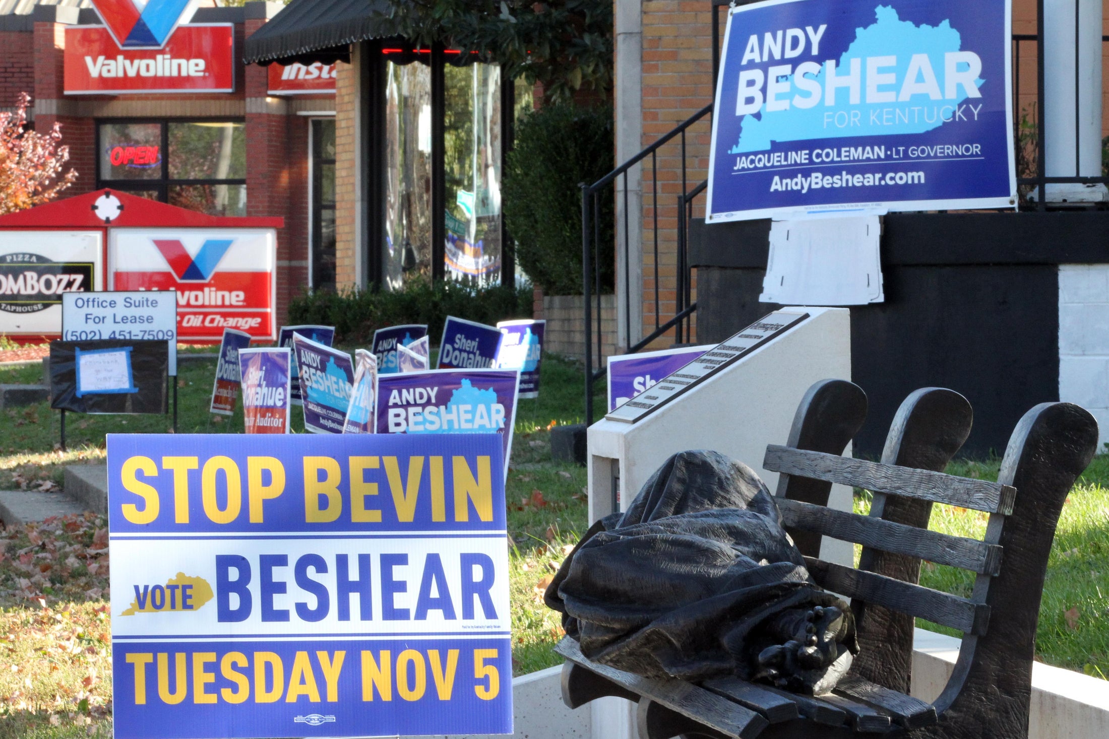 Kentucky governor�s race Andy Beshear leads incumbent