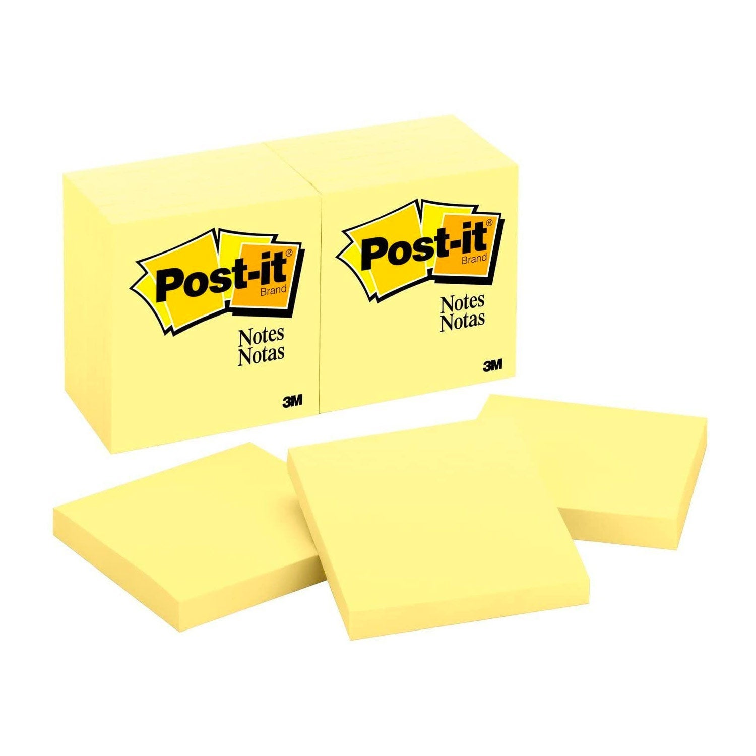 Post-It Notes, 12-Pack