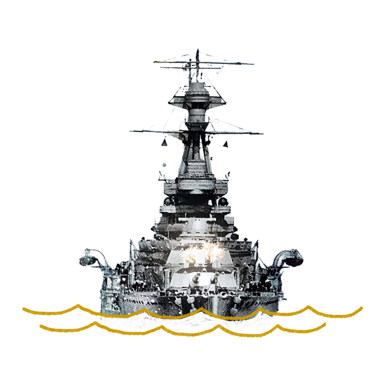 A ship from Victory at Sea.