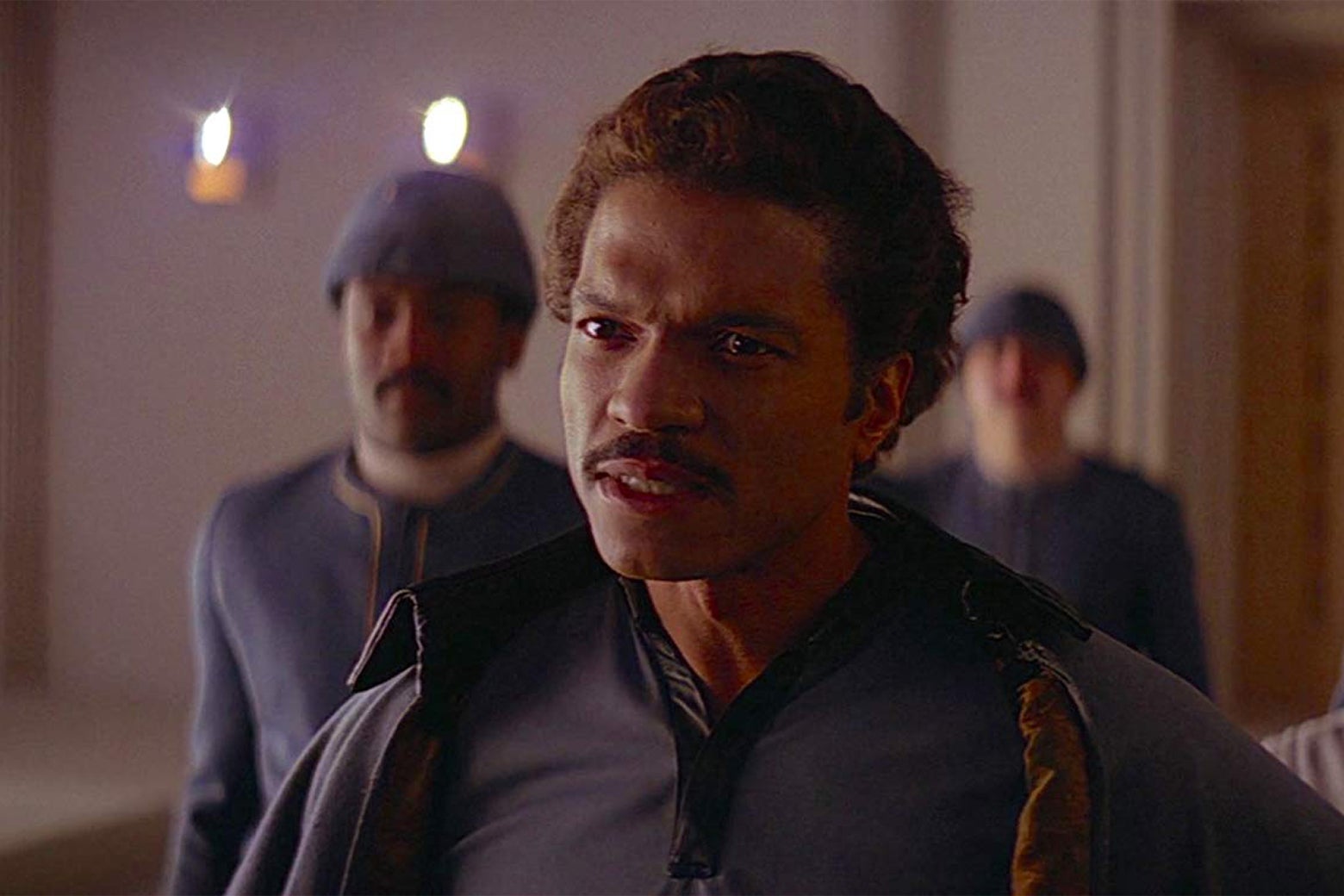 Billy Dee Williams as Lando Calrissian in The Empire Strikes Back.