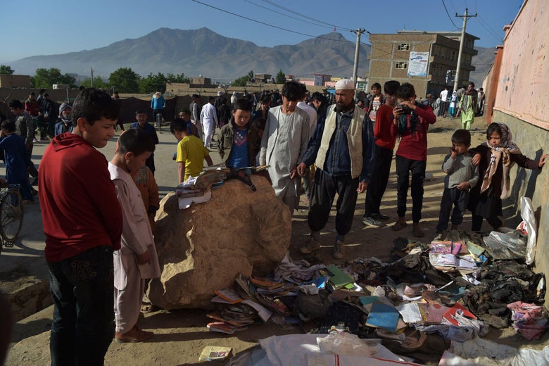Bombing Outside Girls’ School in Afghanistan Kills at Least 68, Wounds More Than 150 Bombing Outside Girls’ School in Afghanistan Kills at Least 68, Wounds More Than 150