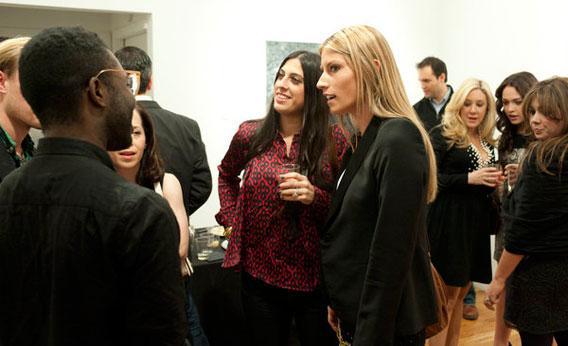 Kerri Lisa in Gallery Girls "Opening at Eli Klein Gallery."
