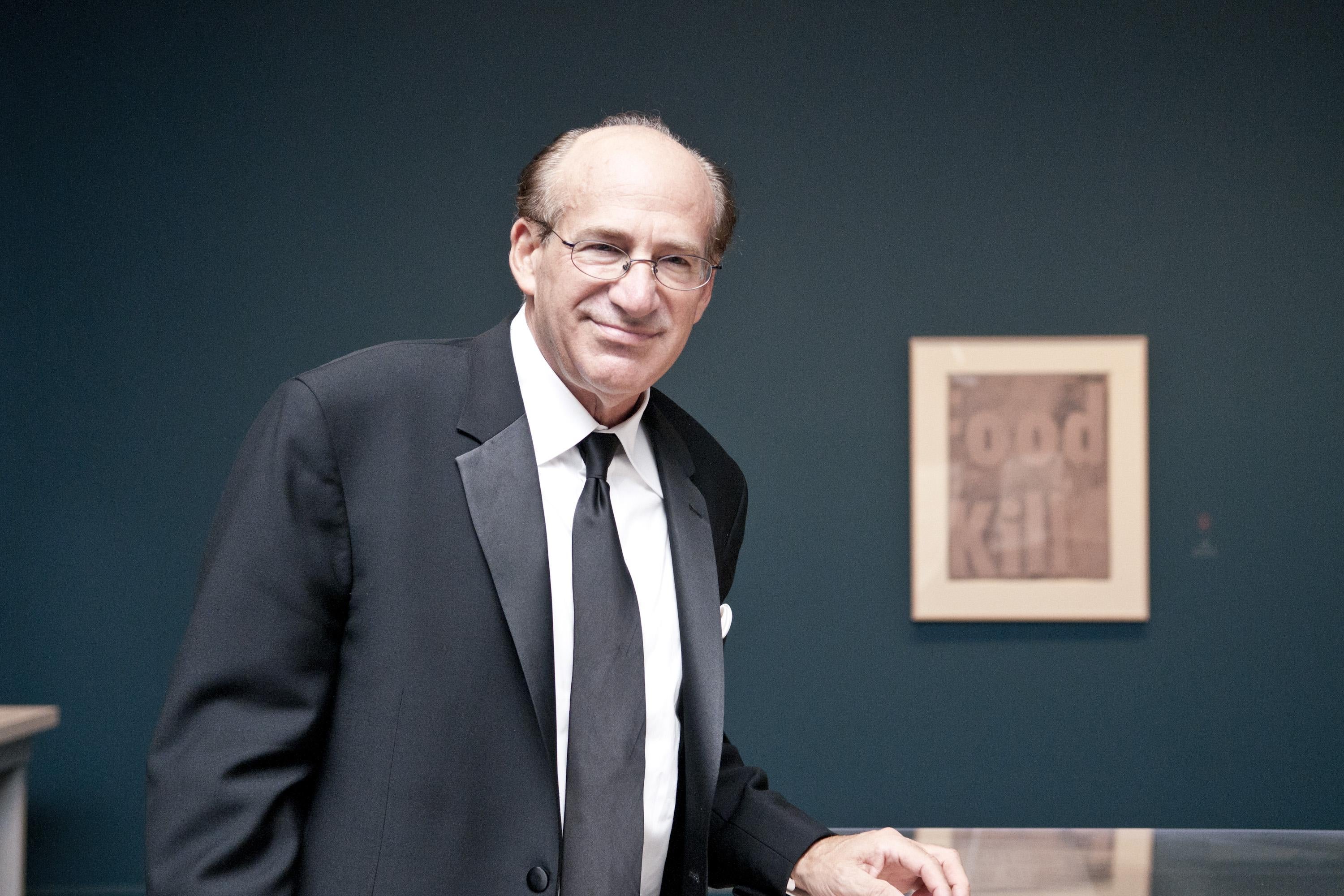 Barry Levine poses for a photo at the National Gallery of Art on October 5, 2011 in Washington, D.C.