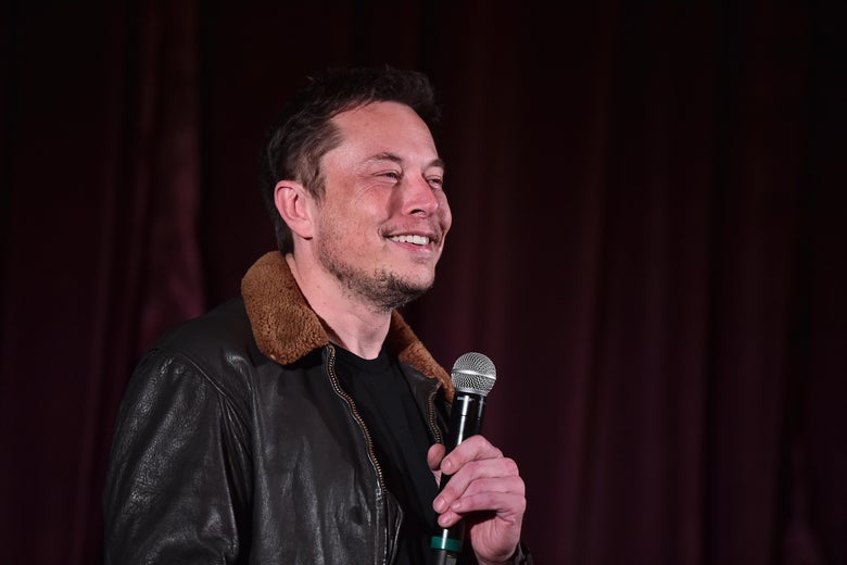 Elon Musk, who does not trust the media, attends the Westwood premiere of Do You Trust This Computer?