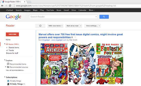 what is google reader and how does it work