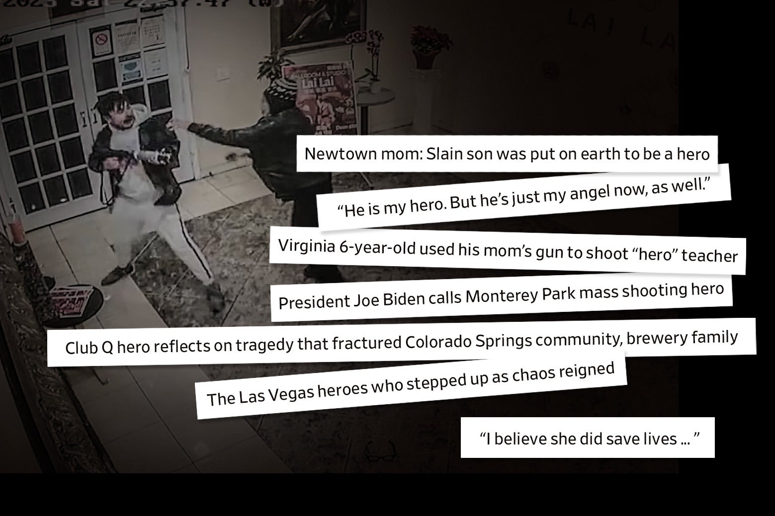 California shootings: the insidious new narrative after gun violence.